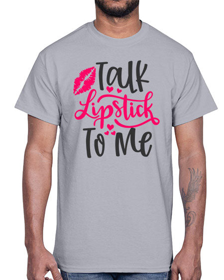 Talk Lipstick To Me Style 217#-makeup Cotton Tee