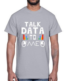 Talk dada to me 15#- computer- Cotton Tee