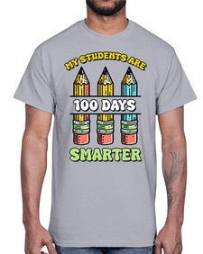 Teacher My Students Are one hundred 922#- one hundred days- Cotton Tee
