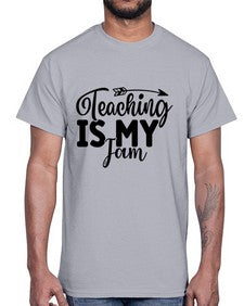 Teaching Is My Jam 1481#- teacher- Cotton Tee