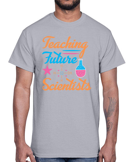 TeachingfuturescientistsScience tshirt design Sciencetshirtdesign 23#- general science- Cotton Tee