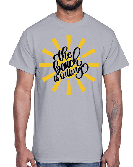 The Beachy Is Calling Style 10#- summer- Cotton Tee
