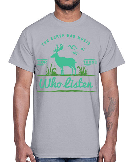 The Earth Has Music 15#- nature- Cotton Tee