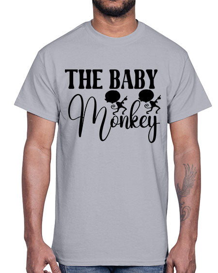 The baby monkey - monkey- Cotton Tee