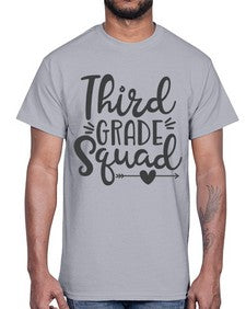 Third Grade Squad 975#- third grade- Cotton Tee