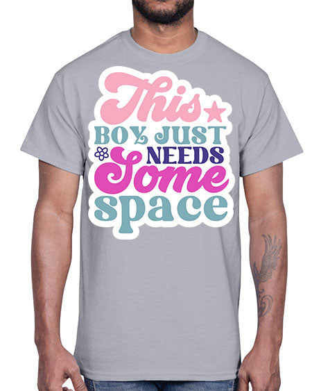 This boy just needs some space 6#- space- Cotton Tee