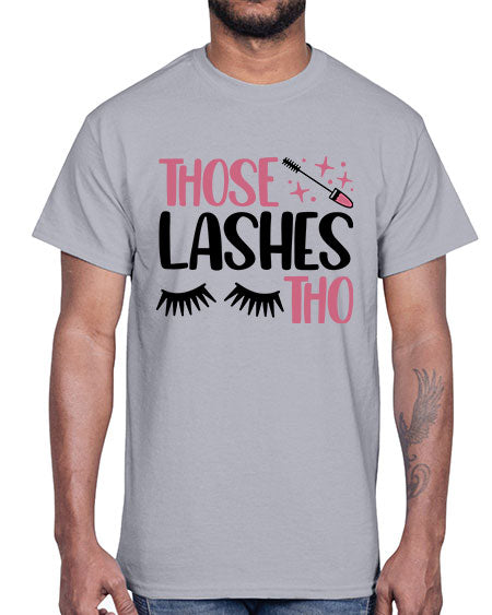 Those Lashes Tho Style 11#-makeup Cotton Tee
