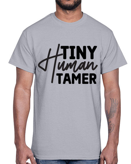 Tiny Human Tamer 466#- kids- Cotton Tee