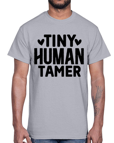Tiny Human Tamer 468#- kids- Cotton Tee