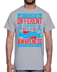 To become different from what we are we must have some awareness of what we are Style 11#- Self awareness- Cotton Tee
