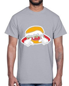 Try me 257#- cartoon food- Cotton Tee