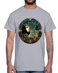 Virgo 526#- virgo- Cotton Tee