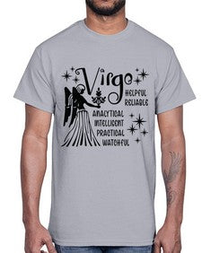 Virgo 527#- virgo- Cotton Tee