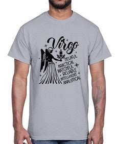 Virgo 533#- virgo- Cotton Tee