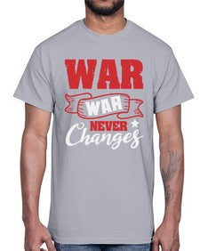 War War never changes 53#- video games- Cotton Tee