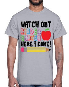 Watch Out Kindergarten 990#- kindergarten- Cotton Tee