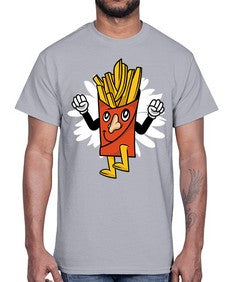 Weekend is near 265#- cartoon general- Cotton Tee
