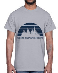 Where Innovation Exist 3#- internet- Cotton Tee