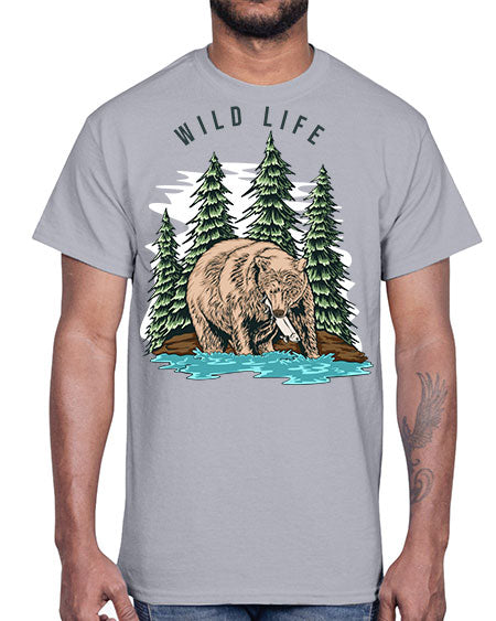 Wild Life 1#- nature- Cotton Tee