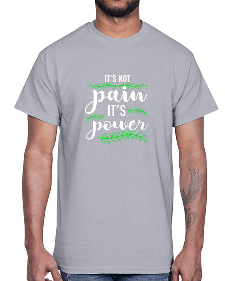 WomensitsnotpainitspowerInspirationalpregnancydoula1653#- doubla- Cotton Tee