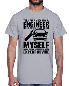 Yes I Am A Mechanical Style 1671#- engineer- Cotton Tee