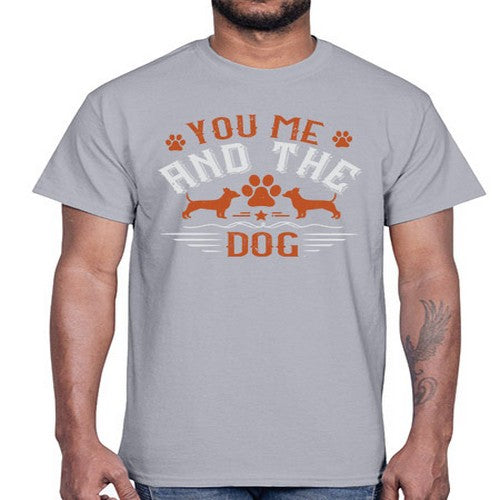 You Me And The Dogs Style 136#- dogs- Cotton Tee