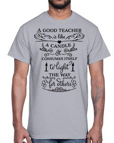 a good teacher 1#- teacher- Cotton Tee