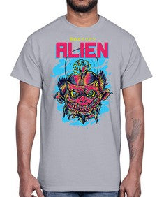 alien invaders nvvw 224#- art pop art- Cotton Tee