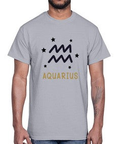 aquarius 83#- aquarius- Cotton Tee