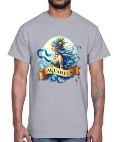aquarius 84#- aquarius- Cotton Tee