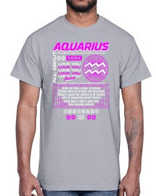aquarius 86#- aquarius- Cotton Tee