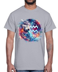 aquarius 90#- aquarius- Cotton Tee