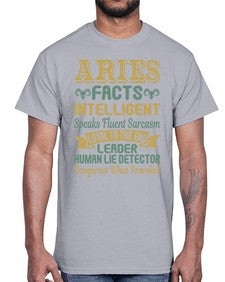 aries 123#- aries- Cotton Tee