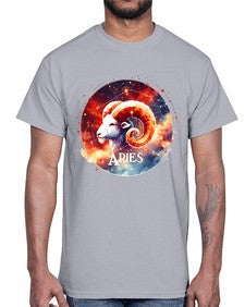 aries 128#- aries- Cotton Tee