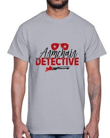 armchair detective 238#- true crime- Cotton Tee