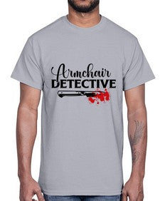 armchair detective 239#- true crime- Cotton Tee