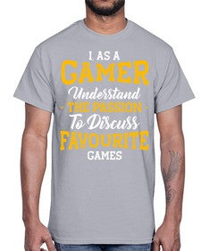 as a gamer understan the passion 61#- video games- Cotton Tee