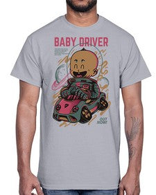 baby driver hnm 245#- art pop art- Cotton Tee