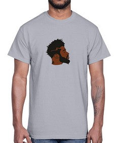 black man 30#- black boys or men- Cotton Tee