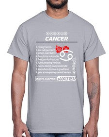 cancer 175#- cancer- Cotton Tee