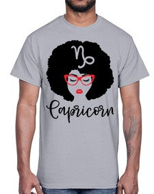 capricorn 199#- capricorn- Cotton Tee