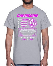 capricorn 208#- capricorn- Cotton Tee