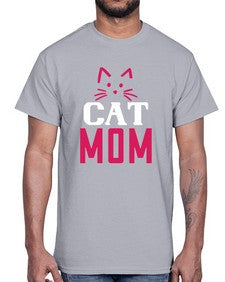 cat mom Style 34#- cats- Cotton Tee