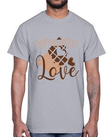 chocolate love 96#- chocolate- Cotton Tee