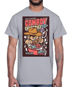 cowboy crunchies 345#- western- Cotton Tee