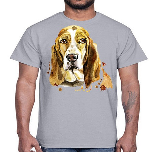 dog 107#- dogs- Cotton Tee