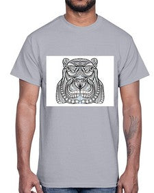 ethnic hippo 426#- mandala- Cotton Tee