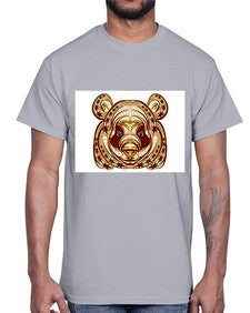 ethnic panda 434#- mandala- Cotton Tee