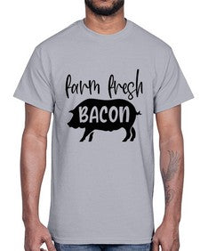 farm fresh bacon 961#- bacon- Cotton Tee