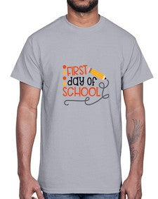 first day of school 113#- first grade- Cotton Tee